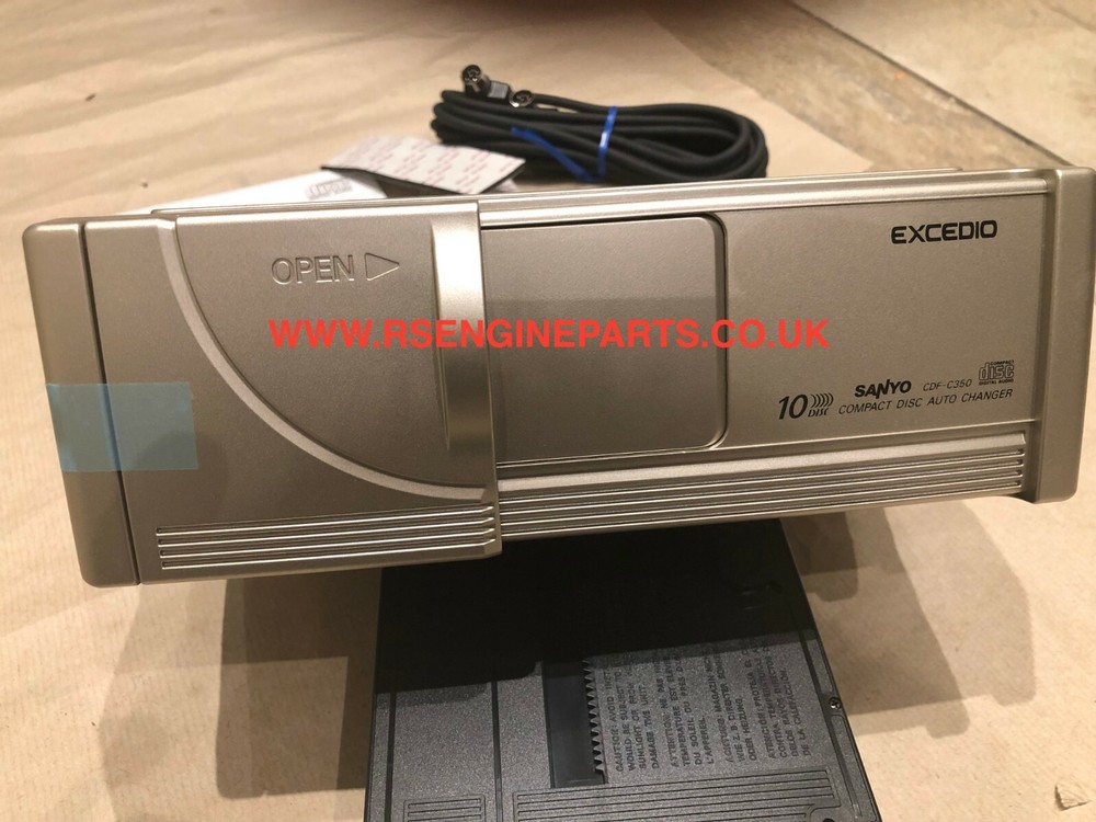 SANYO CDF-C350 Compact Disc Auto Changer Complete Kit In Original Box Quick Post