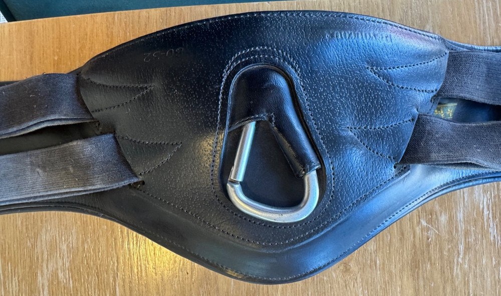 Devoucoux V Strap Girth - Black - 80 CM / 32" - GUC