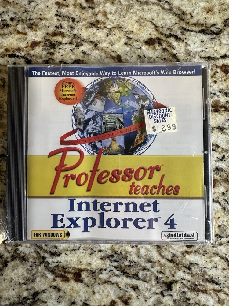 Professor Teaches Internet Explorer 4 CD-ROM