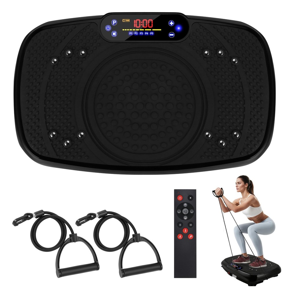 Vibration Plate Exercise Machine, Full Body Exercise Equipment, 199 Adjustabl...