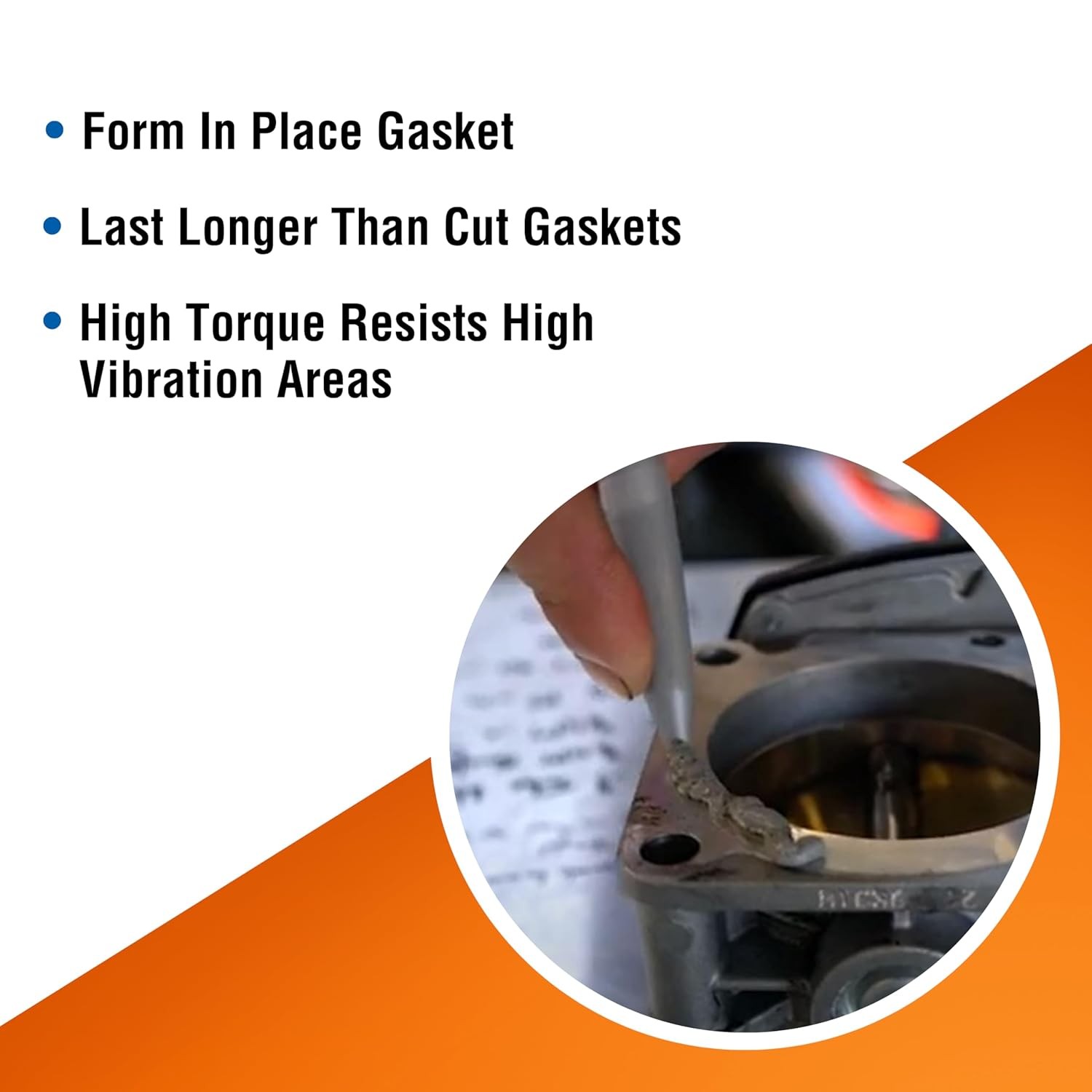 Permatex Ultra Grey Rigid High-Torque RTV Silicone Gasket Maker, Sensor Safe 3oz