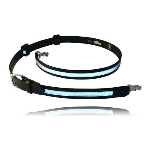 Boston Leather Reflective Firefighter's Radio Strap / Belt