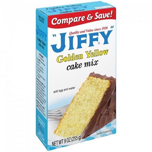 Jiffy Golden Yellow Cake Mix 6 Pack