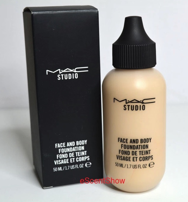 MAC STUDIO FACE AND BODY FOUNDATION LIQUID MAKEUP 1.7 OZ / 50 ML FULL SIZE NIB