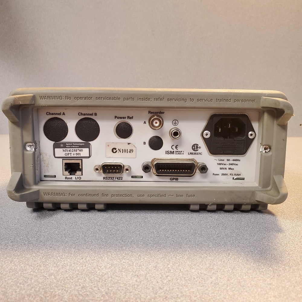 AGILENT E4418B EPM SERIES POWER METER