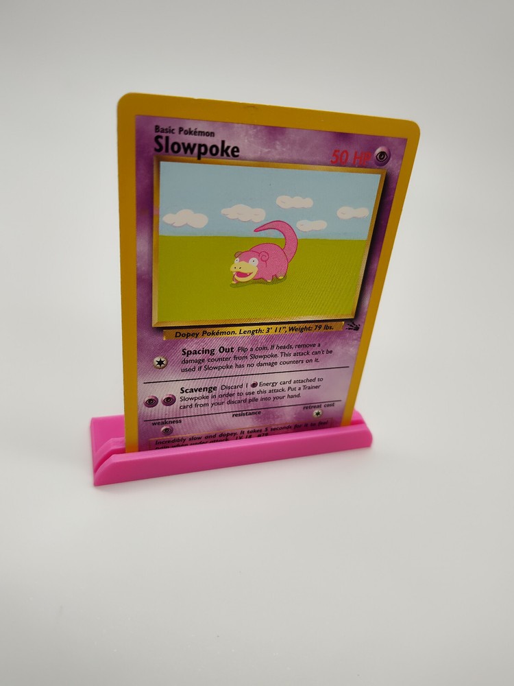 Top Loader Trading Card Display Stand: 5 PACK - SELECT COLOR