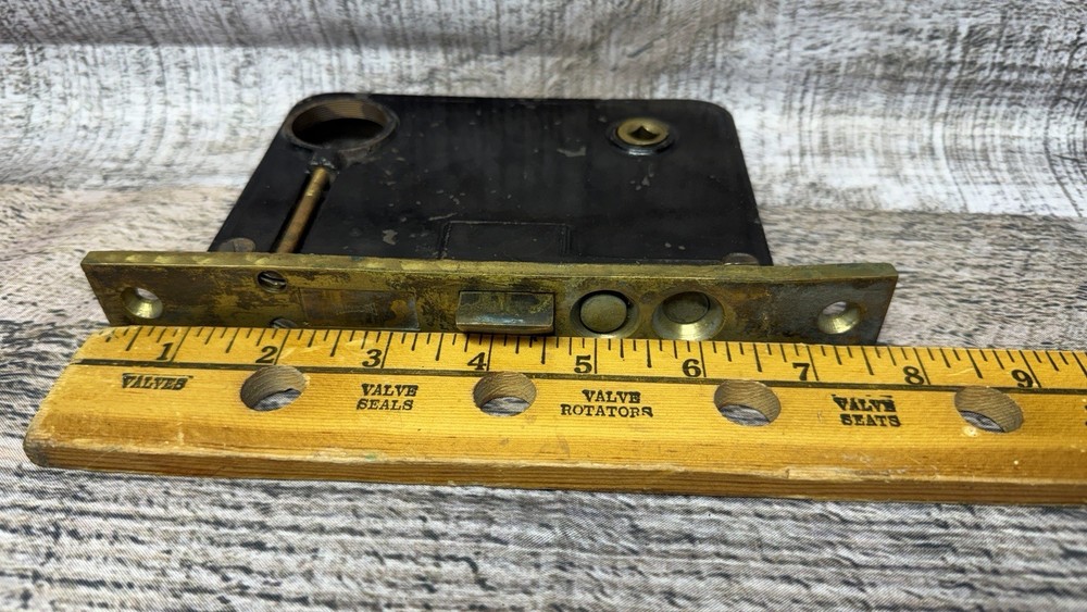 Vintage Russwin 01248 Push Button Mortise Lock