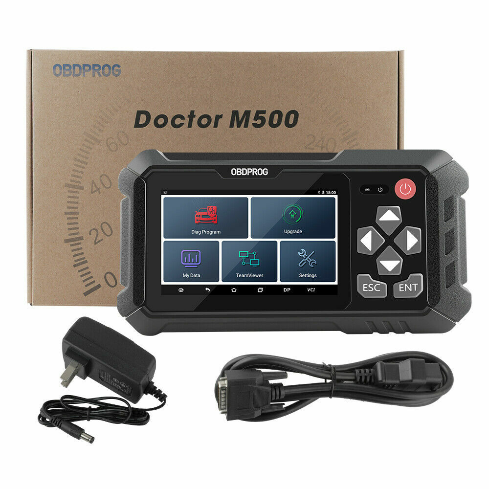 OBDPROG M500 Mileage Odometer Correction Programmer OBD2 Scan Diagnostic Tool US