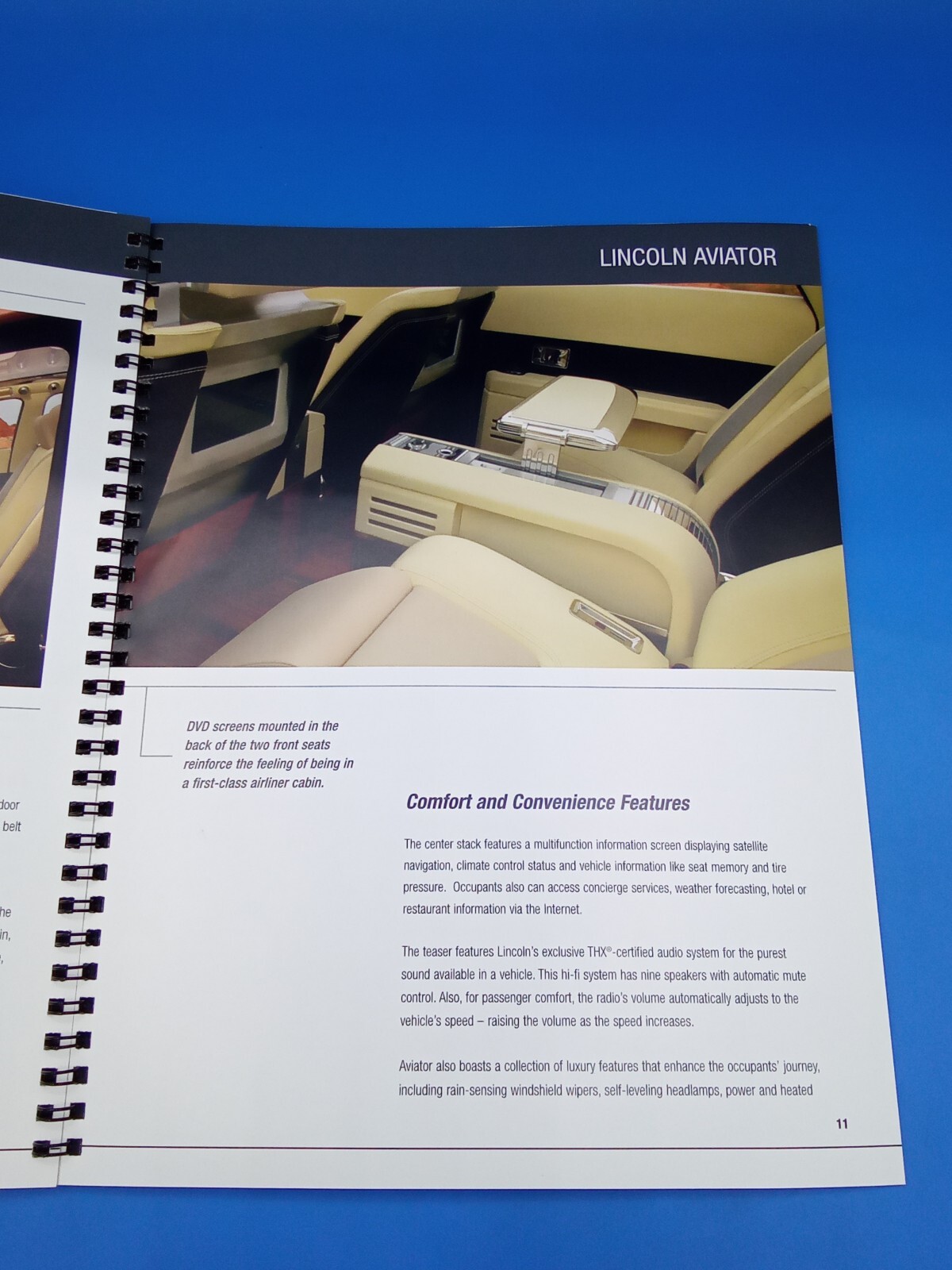 Lincoln Aviator Sales Brochure Catalog