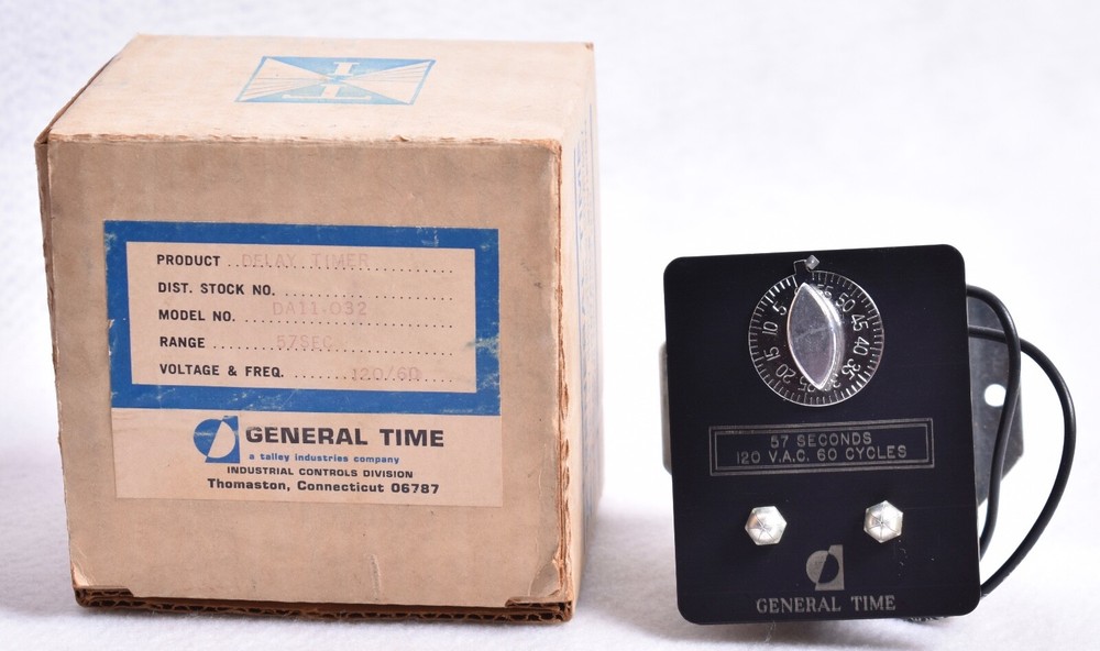 General Time 57 Sec Minute Delay Timer Model DA11032