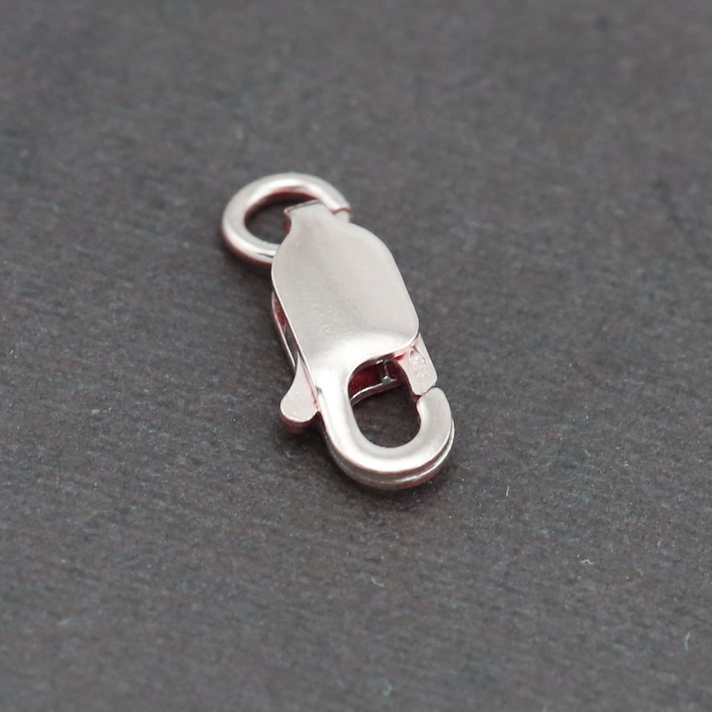 Genuine 9CT Solid Rose Gold Parrot Clasp 16mm Italy Made