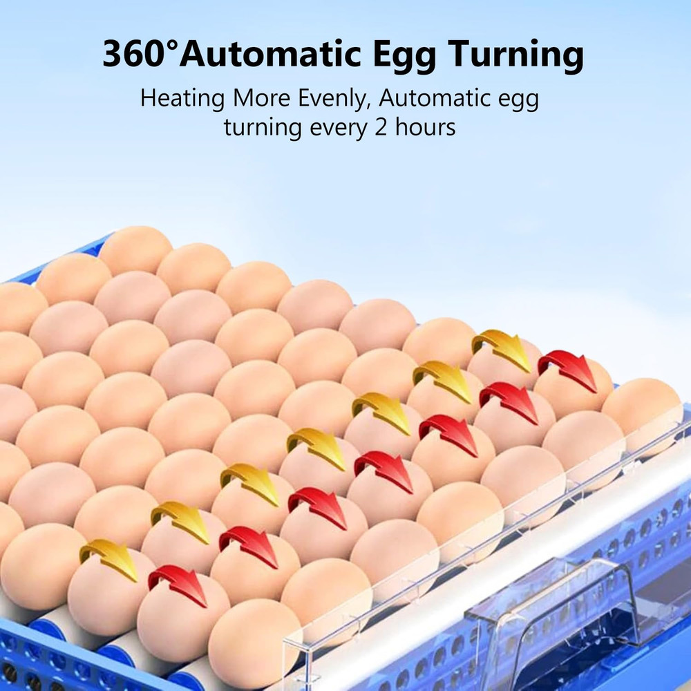 Automatic Eggs Incubator, Large Incubators for Hatching Eggs with Automatic Egg