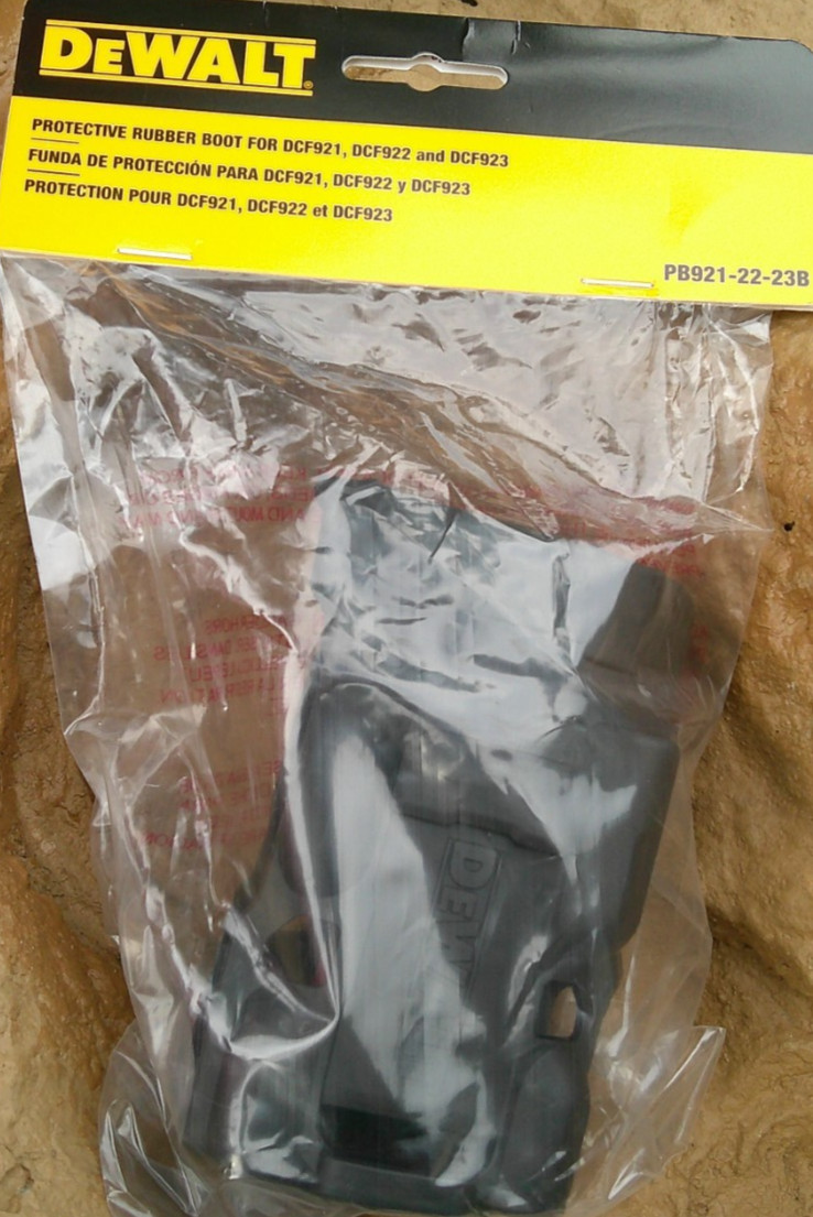 DEWALT ATOMIC 20V MAX* Protective Rubber Boot For DCF921, DCF922 and DCF923
