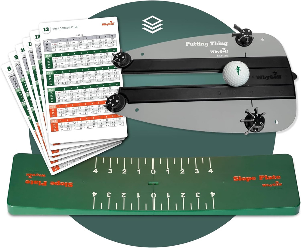 WHYGOLF Putting System & Putting Thing – Golf Training Aid for Stroke, Accuracy