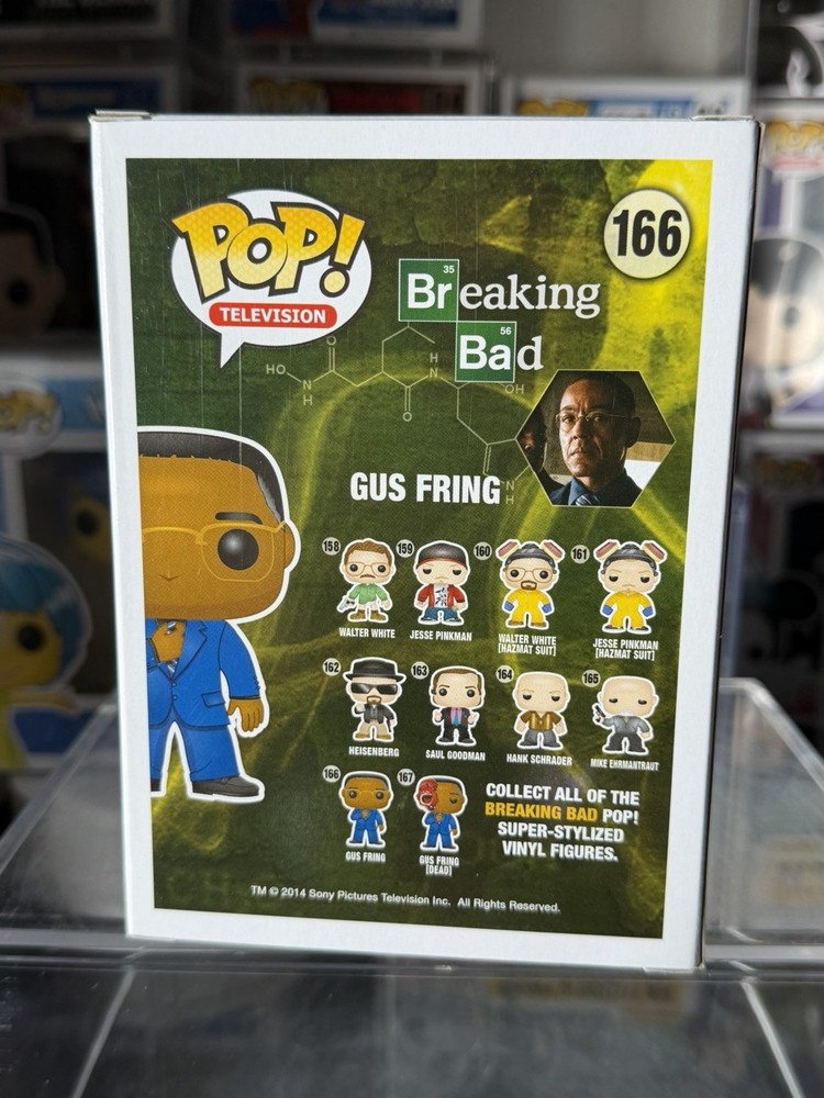 Funko Pop! Gus Fring 166 Breaking Bad with PROTECTOR