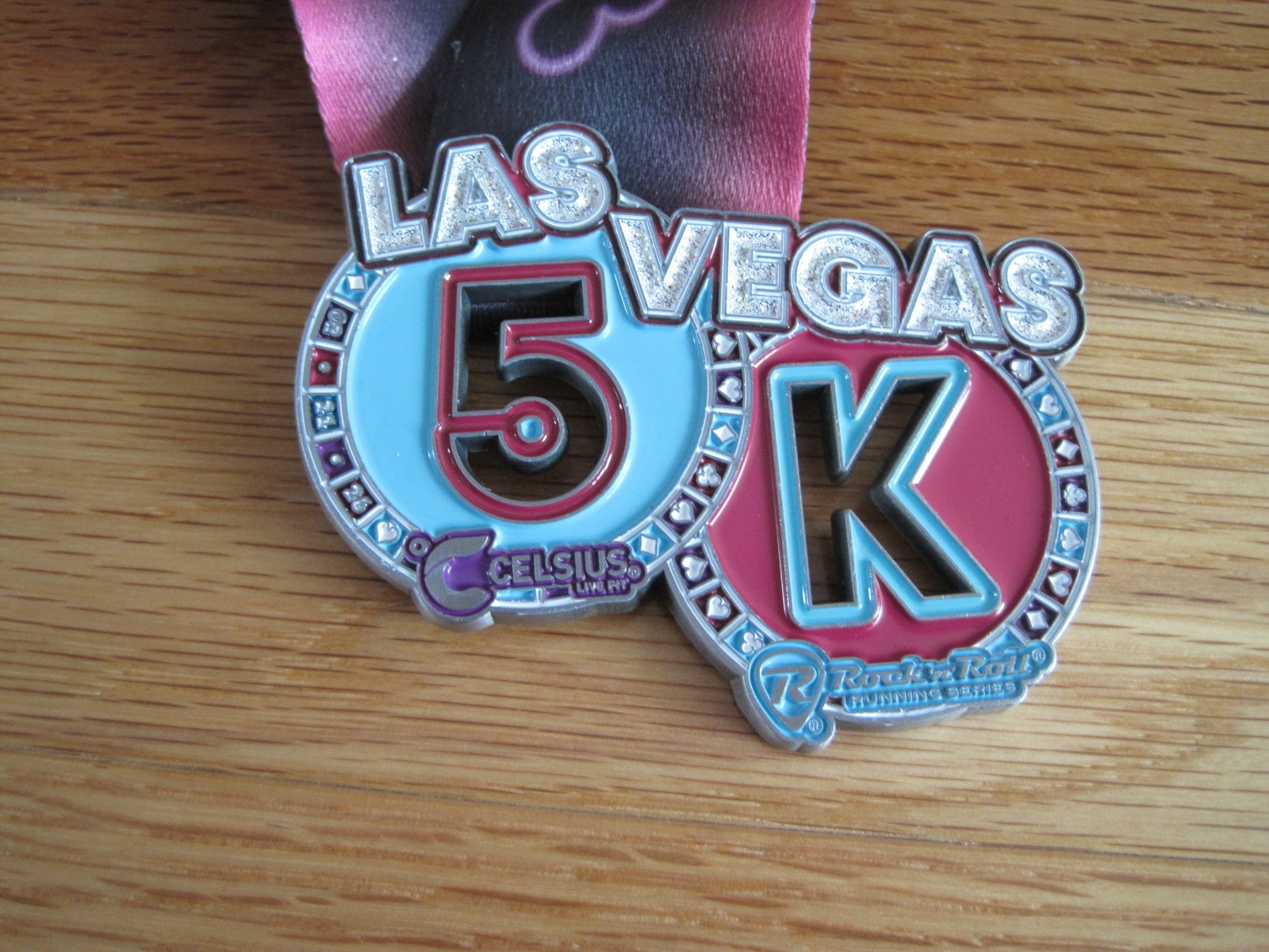 New Unworn 2026 Rock N Roll Running Series Las Vegas 5K Medal