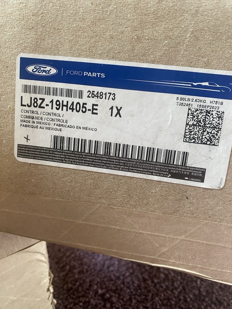 Genuine Ford Control Module LJ8Z-19H405-E New