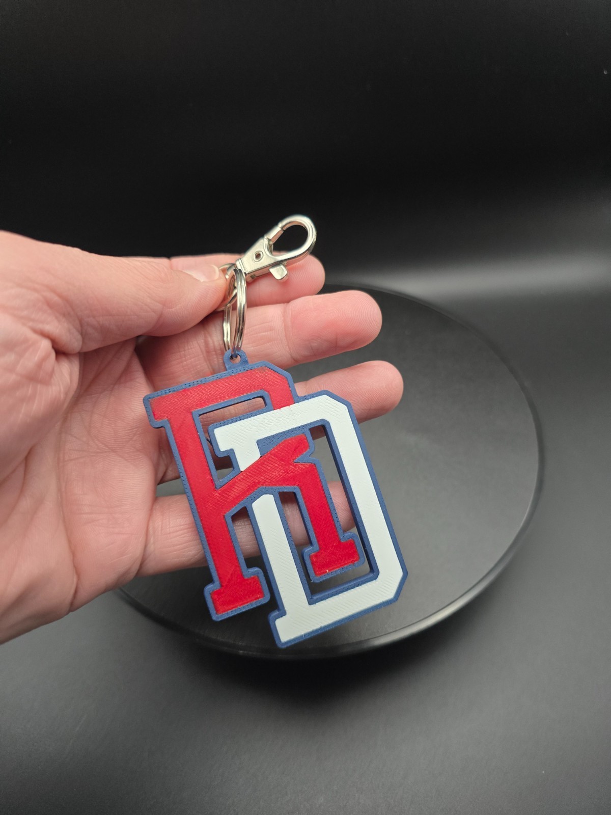 Dominican Republic World Baseball Classic Team Logo Keychain