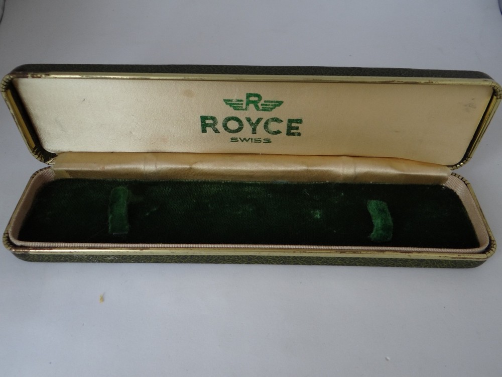 Royce Watch Box Vintage 1960's