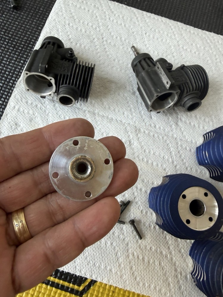 OS MAX VZB .21 Nitro Engine For Parts Only.