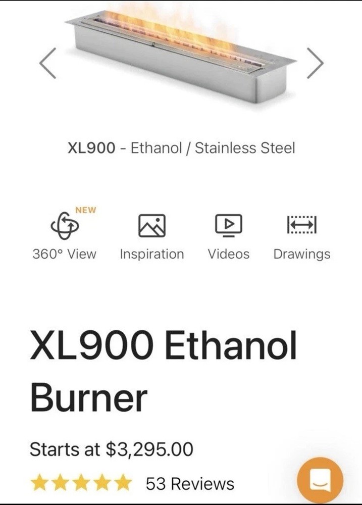 Ecosmart Xl900 Fireplace Burner
