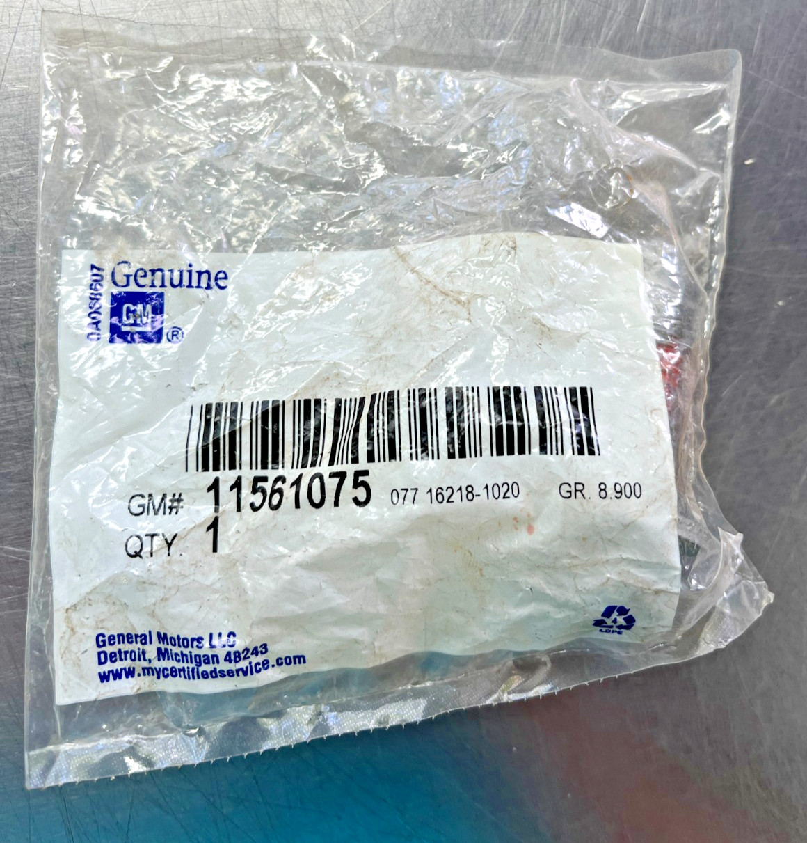 11561075  Genuine OEM AC Delco  Bumper BOLT   GM  1156-1075