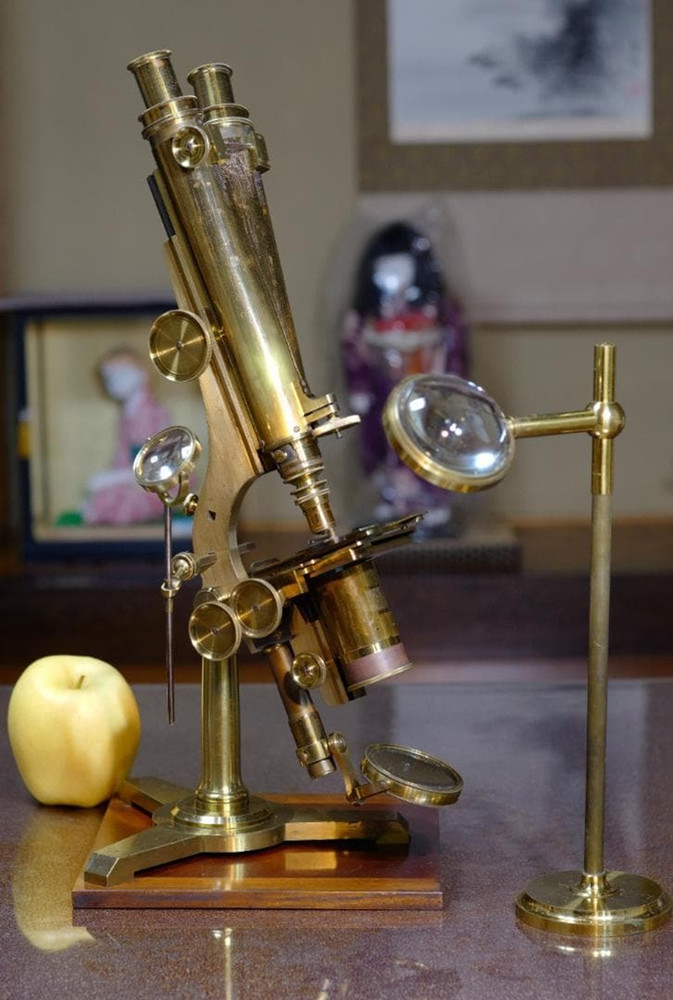 Antique Microscope Smith & Beck First Class Microscope