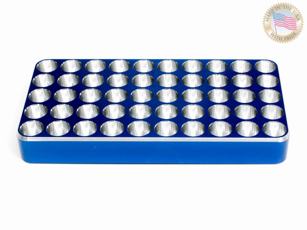 45 ACP Reloading Block Loading Tray CNC Made Solid Billet Aluminum By Jofer USA