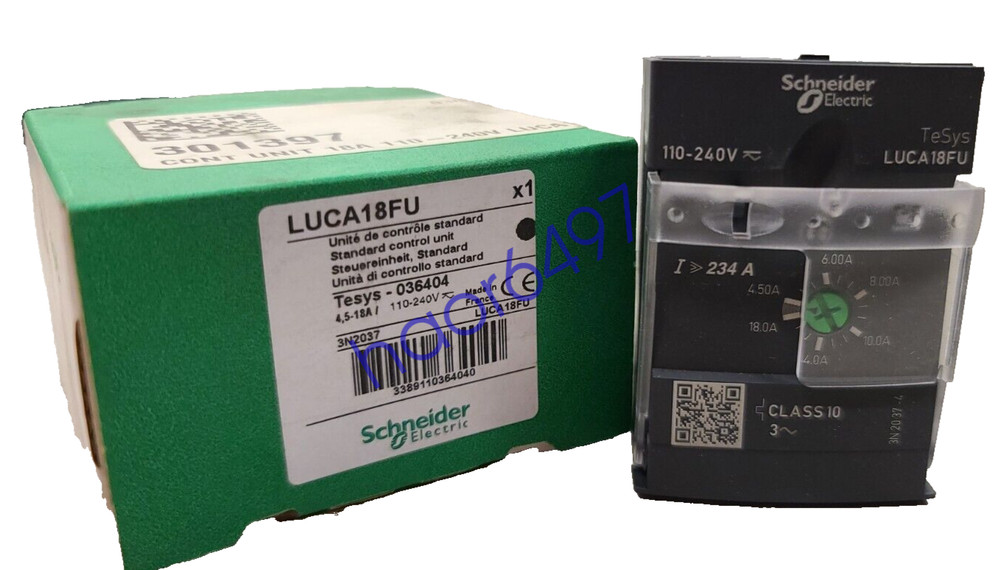 LUCA18FU TeSys U Motor Starter Overload Relay Standard Control Unit