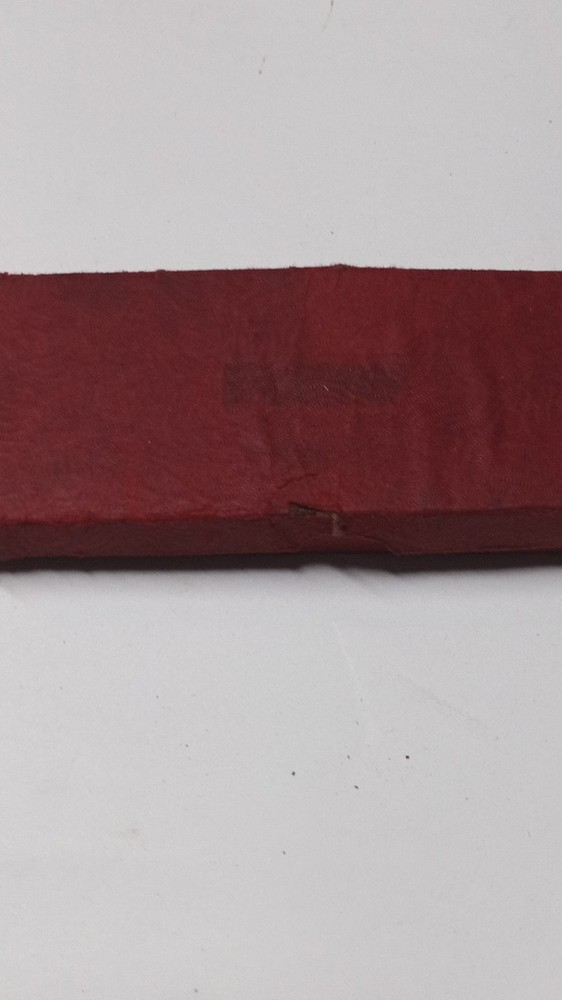 Cushion Strop-Back Hone Razor Sharpening Stone with Original Box & Instructions