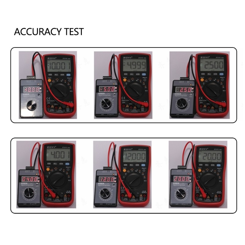 Multifunction Signal Simulators with Digital Display Screen Signal Calibration