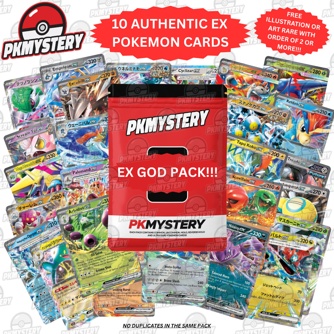 Pokemon Mystery GOD Pack Series! 10-CARD HIT-ONLY VARIATIONS (Choose Your Style)