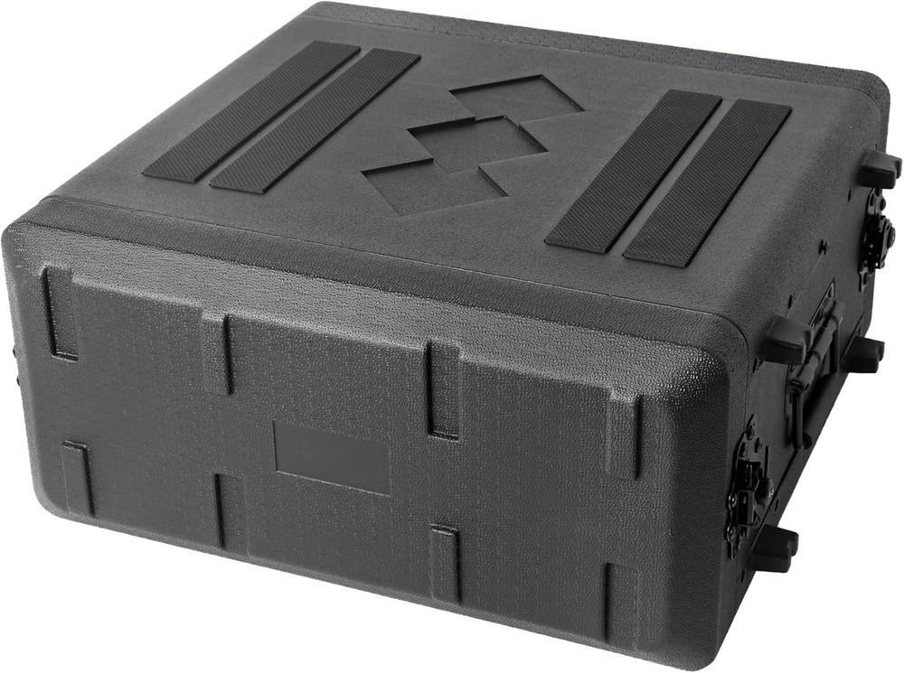4U Rack Case 17"Depth 19" Rackmount Flight Case for Amplifier Pro Audio DJ Mixer