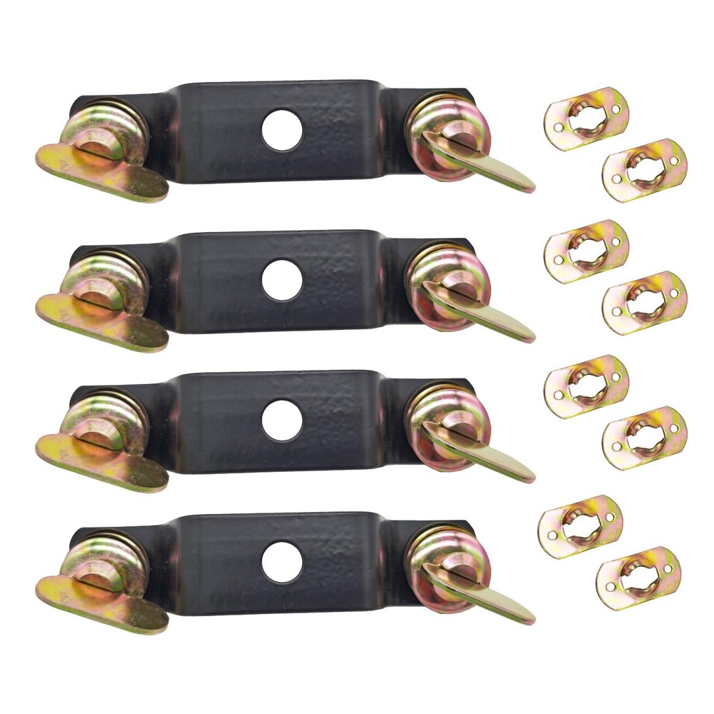 4 Pack Moving Head Light Bridge Connector Truss Clamp Stage Clamps Bracket Quick