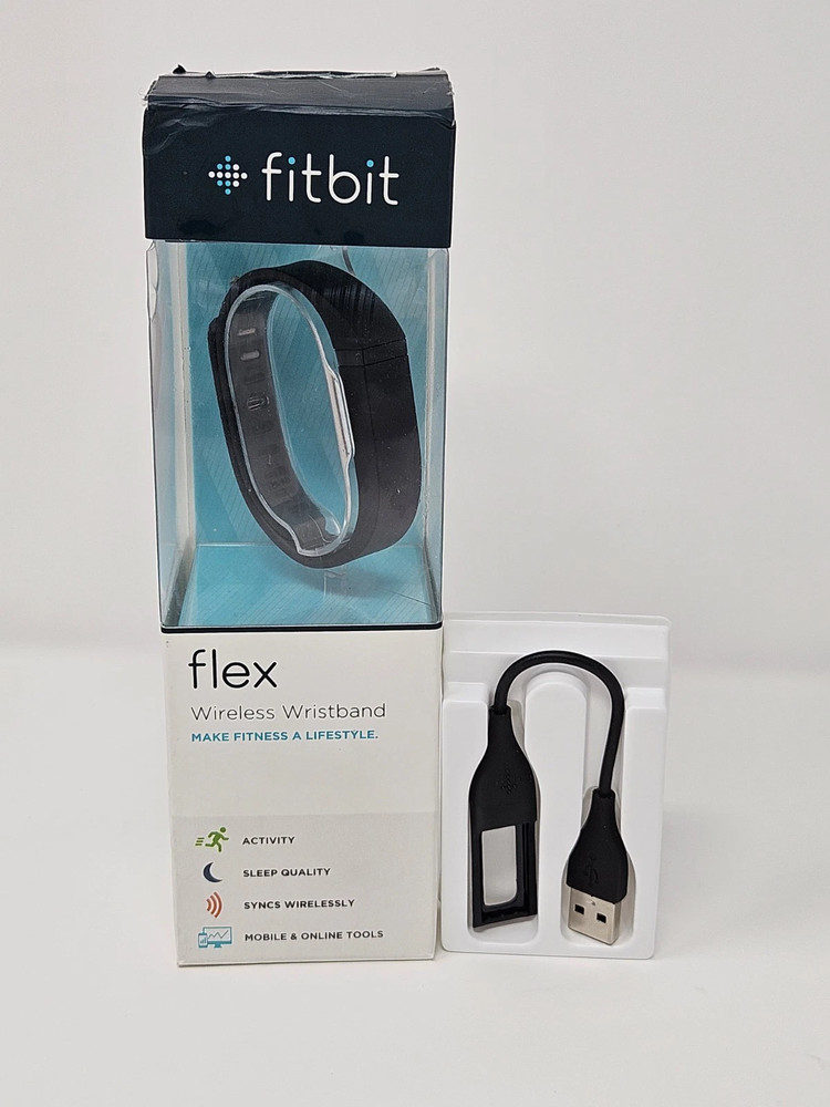 Fitbit Flex Smartwatch Wireless Wristband Bracelet Activity Tracker Black