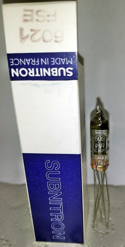 6021 ECC70 Thomson France Tubes
