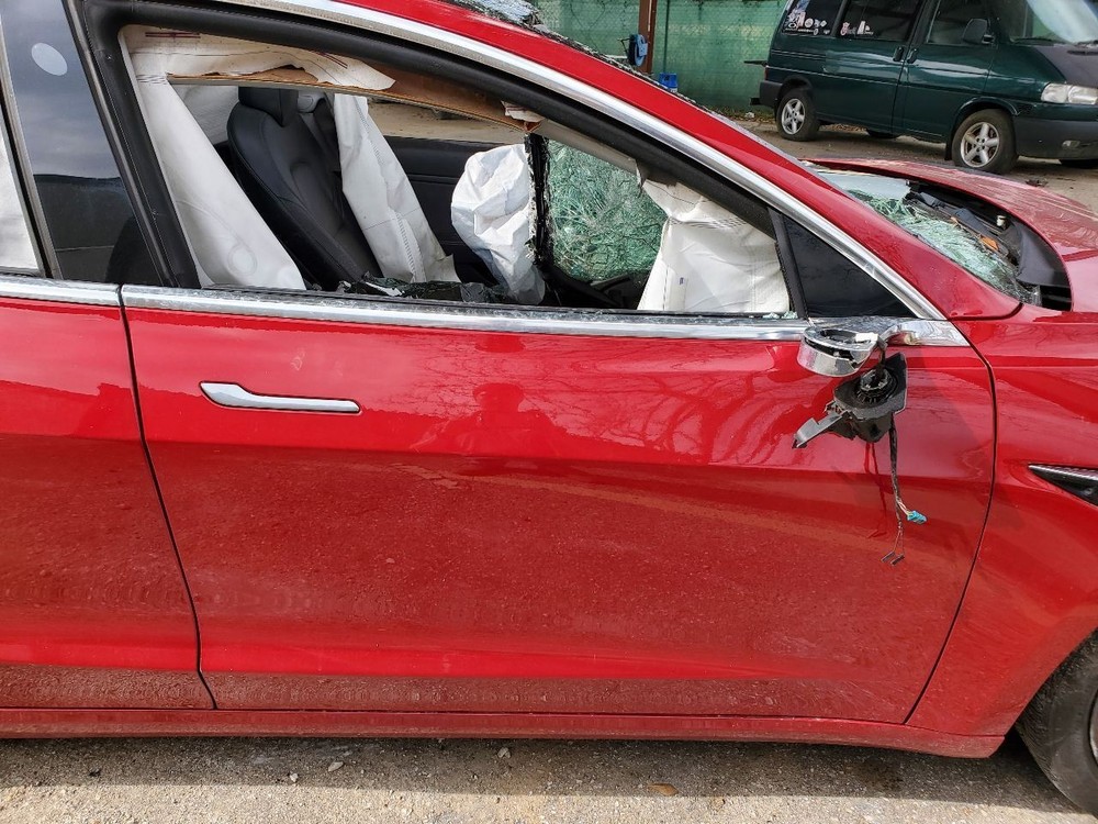 2020 Tesla Model 3 OEM Trunk Mounted with Release Button