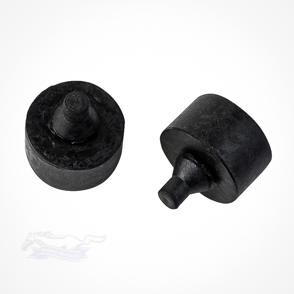 67 68 69 70 Mustang Cougar Trunk Lid Rubber Over Slam Bumpers - C7ZZ-6543634