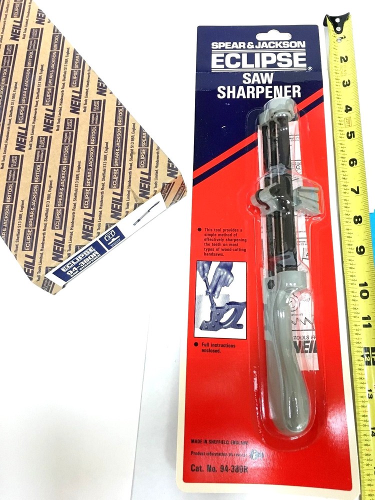 NOS ECLIPSE No. 38 SAW SHARPENER  94-380R