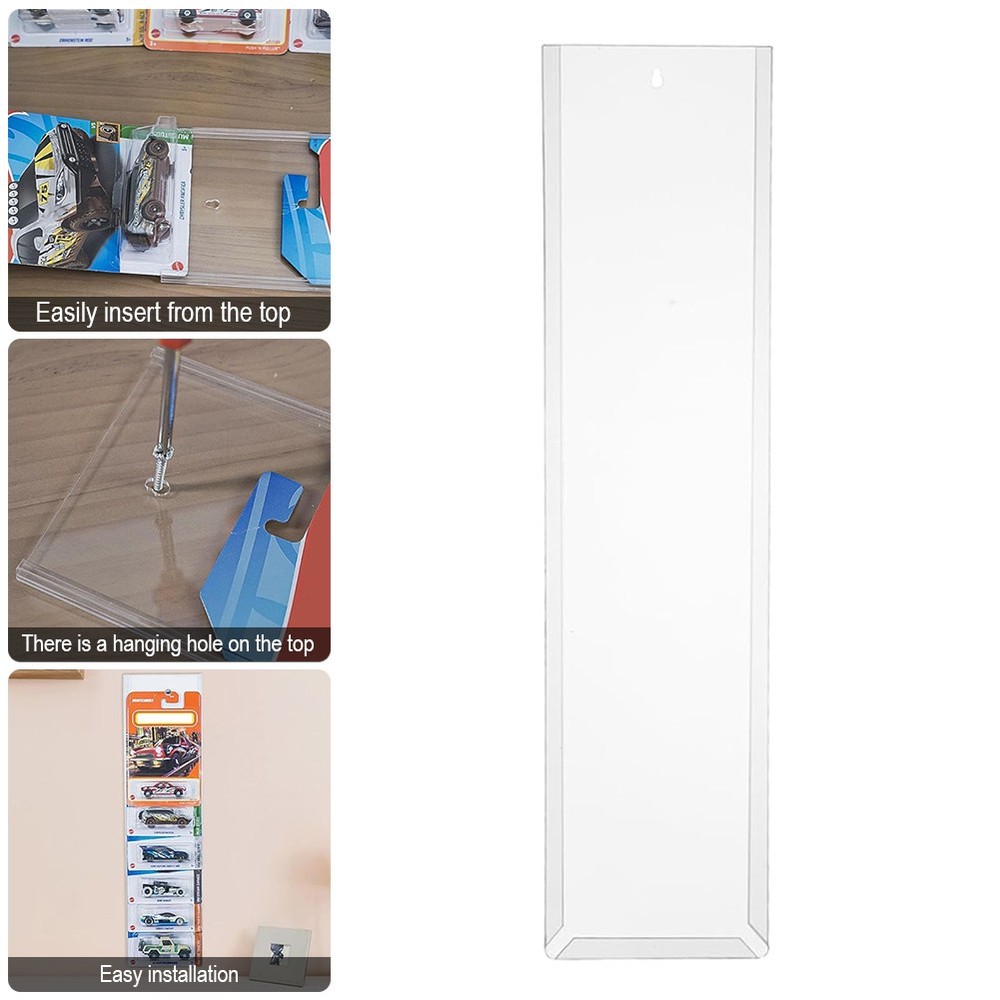 20Pcs Model Car Display Case Wall Mount Compatible with H-Wheels Match-Box