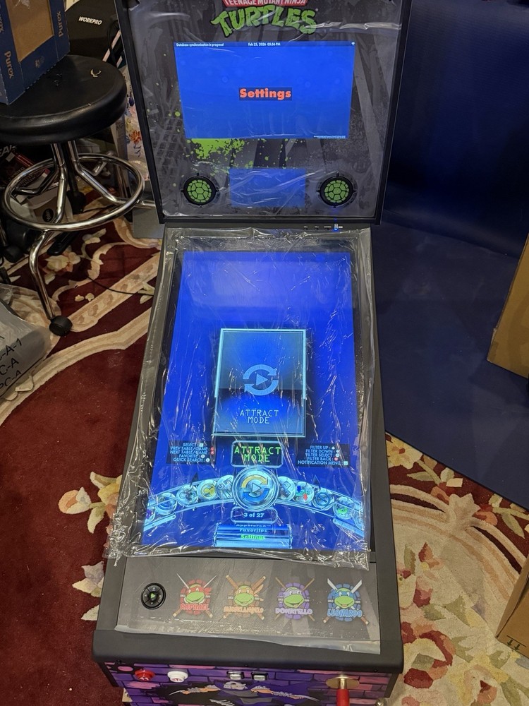 AtGames Legends Pinball TMNT Pinball Machine *READ DESCRIPTION*