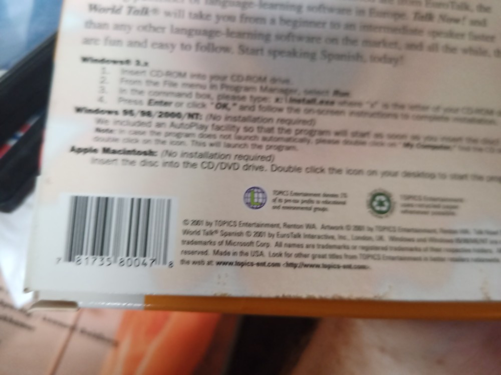 Instant Immersion Spanish, 2 CD Rom Set, PC & Mac