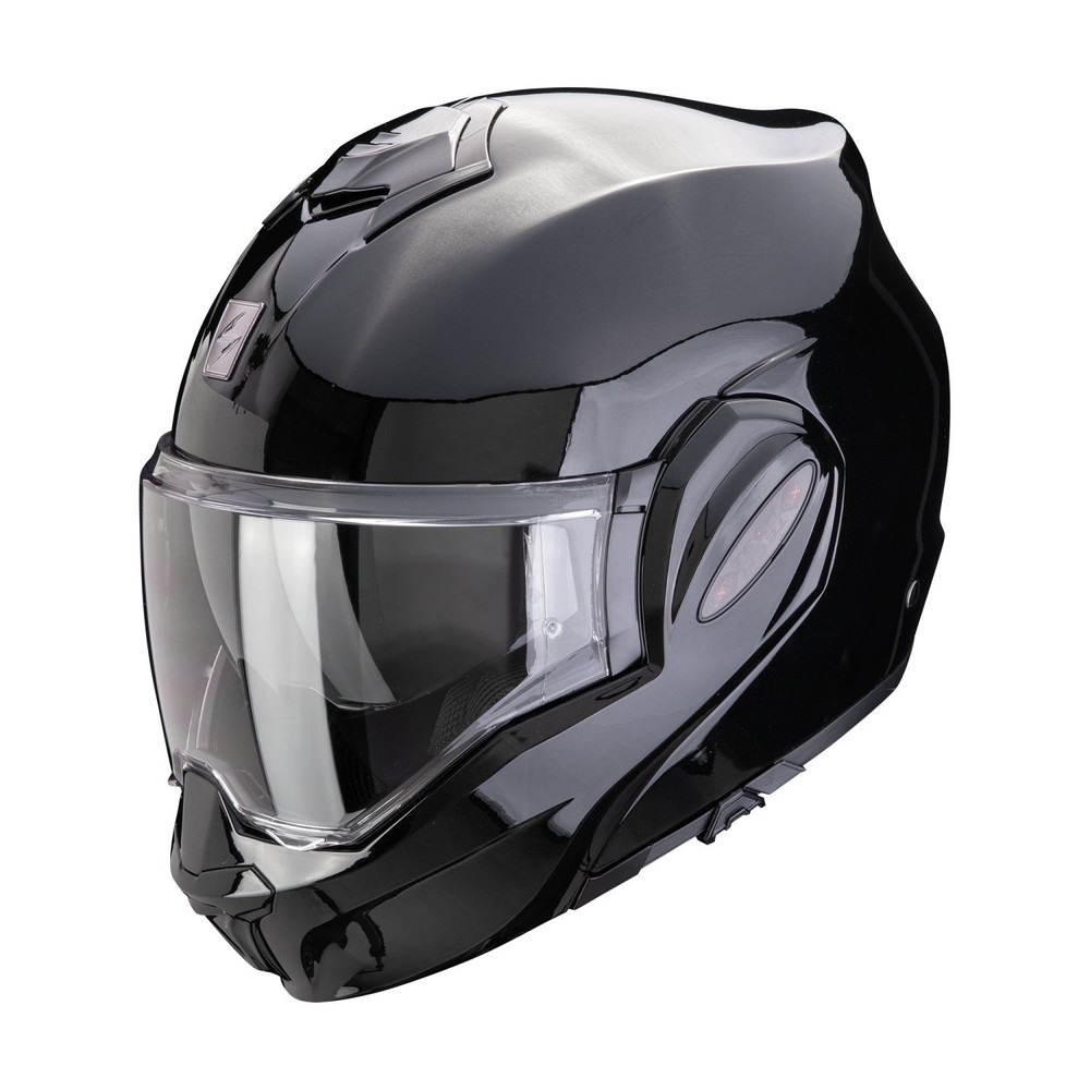 Scorpion Flip Up Helmet EXO-TECH EVO PRO SOLID Metallic Black Size: S ECE 22.06