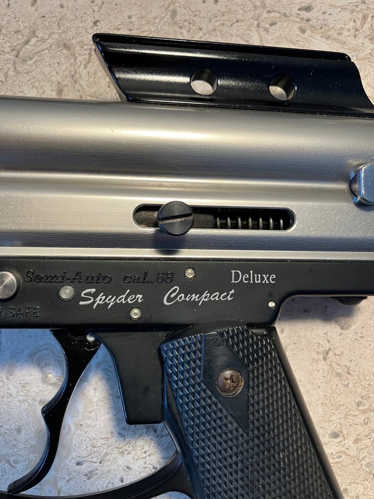 Spyder Compact Deluxe Paintball cal.68 JAVA w/Hopper, Cleaning Kit Not Working