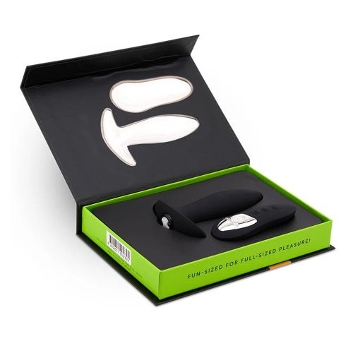 Nu Sensuelle Mini-Plug Vibrating Plug with Remote Control - Black