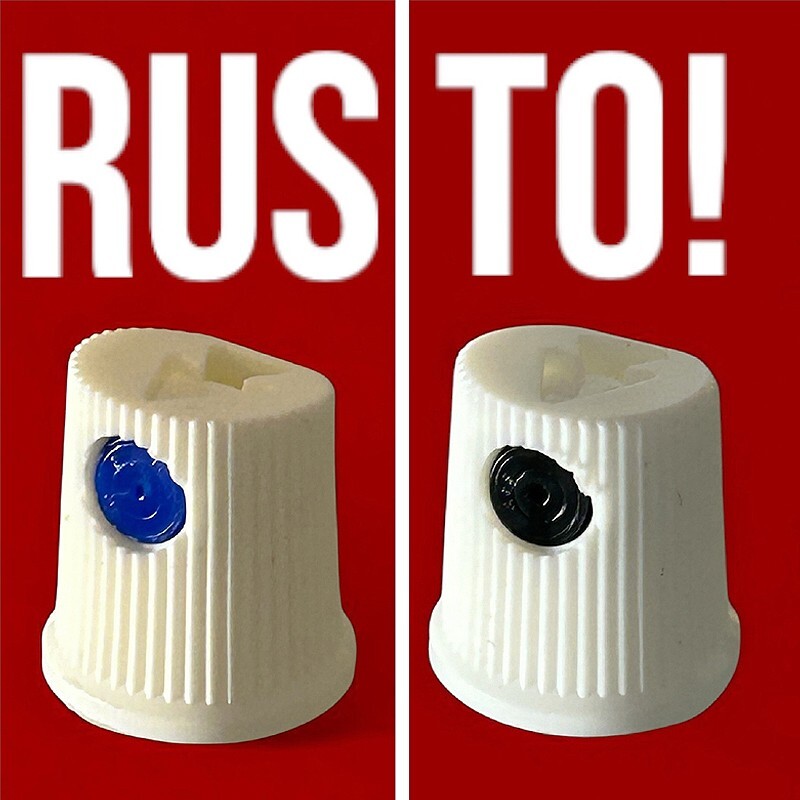 25 Rusto FEMALE Fat + Thin Caps Custom! - NEW! Slow Spray Pattern!