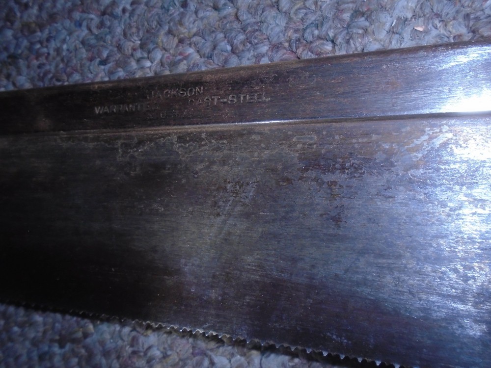 Antique Jackson 14" Dovetail Saw