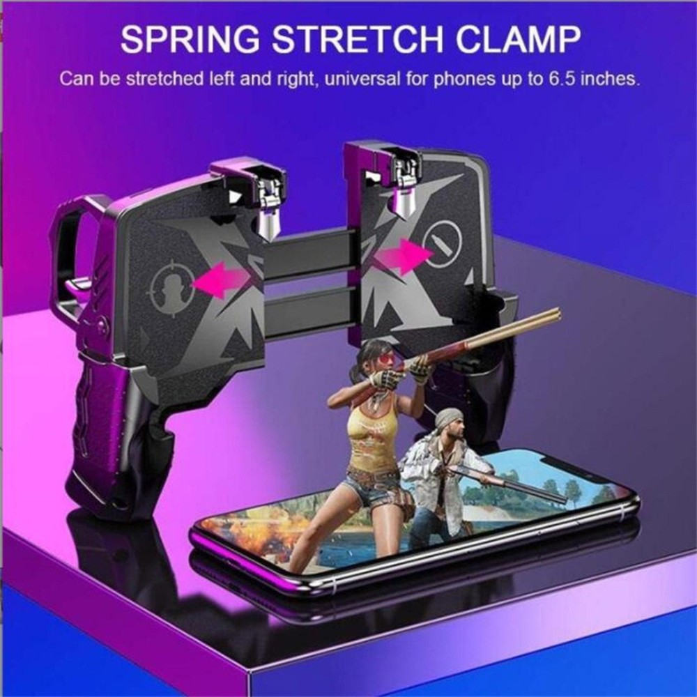 Mobile Phone Game Controller Trigger Gamepad Console For PUBG Call Of Duty COD