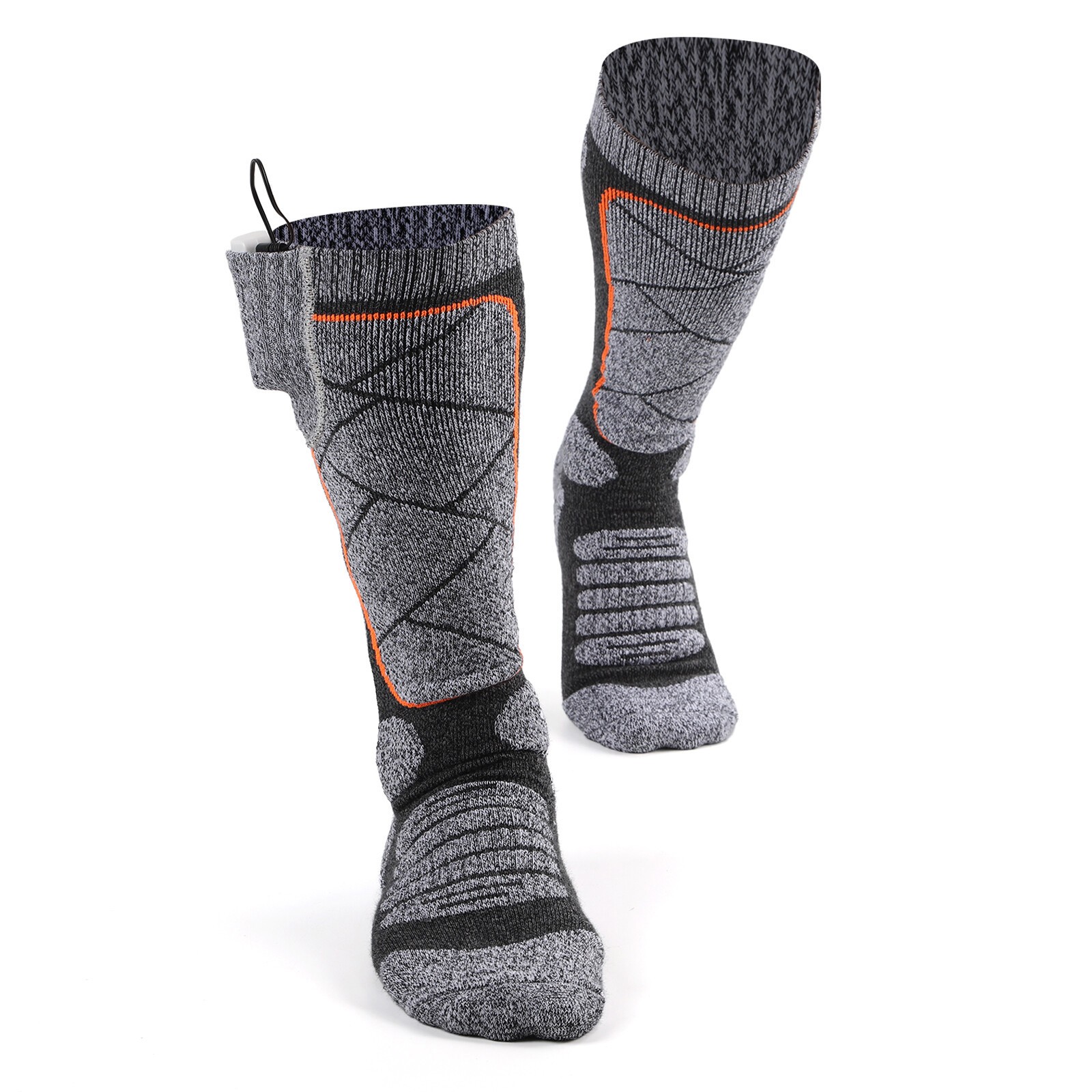 Electric Heated Socks Rechargeable Battery Men Women Winter Foot Warmer