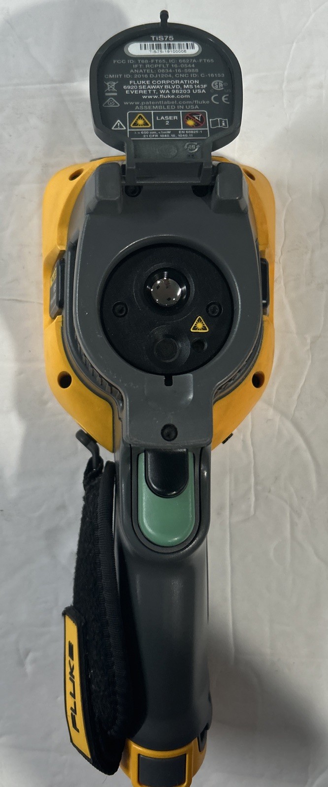 FLUKE TiS75 Thermal Camera Kit W/ 2 Batteries Excellent Condition